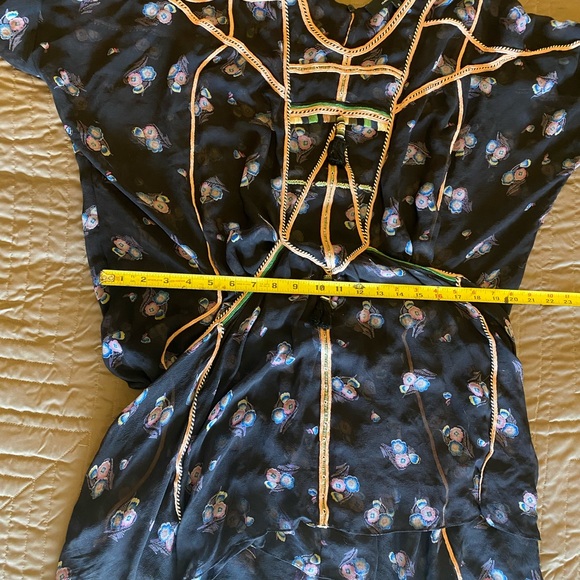 Isabel Marant Boho Chic Silk Embroidered Dress - Picture 6 of 10